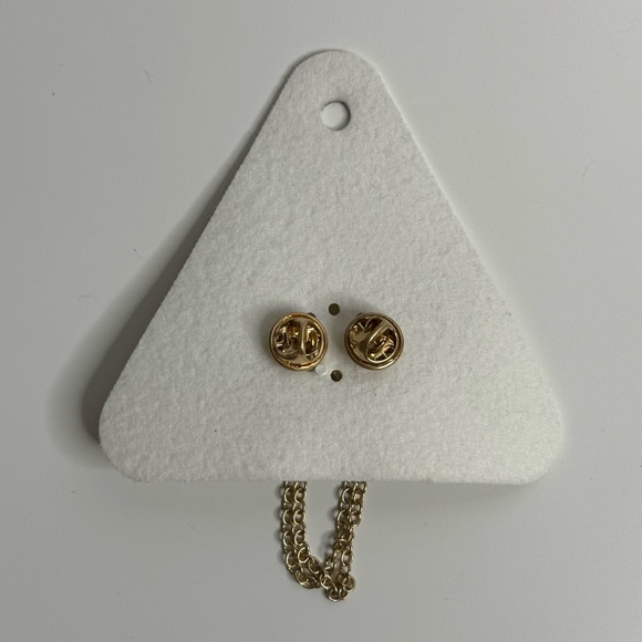 Free People Moody Medley Brooch Abalone Gold NWT - Picture 5 of 5